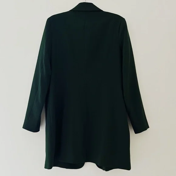 Abercrombie Dark Green Coat - Picture 2 of 3